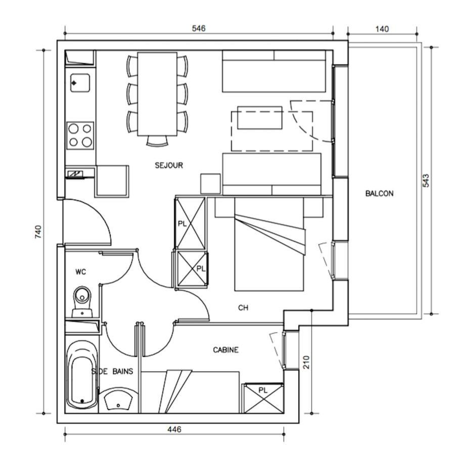 Residence L'Albane Vars  Ngoại thất bức ảnh